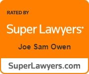 Rated By Super Lawyers | Joe Sam Owen | SuperLawyers.com